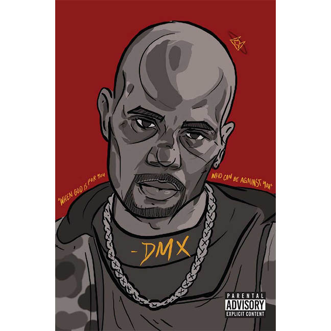 DMX Cartoon Poster