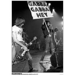 The Ramones Gabba Gabba Poster