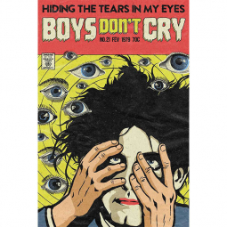 The Cure Boy's Don't Cry Comic Poster