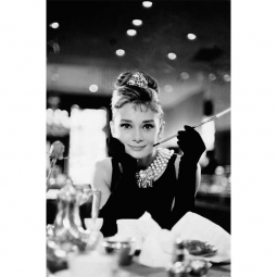 Audrey Hepburn Breakfast At Tiffany's Poster