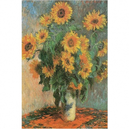Claude Monet Sunflowers Poster