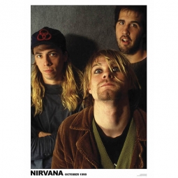Nirvana October 1990 Poster