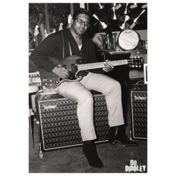 Bo Diddley Music Shop Poster
