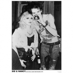 Sex Pistols Sid & Nancy London 1977 Poster