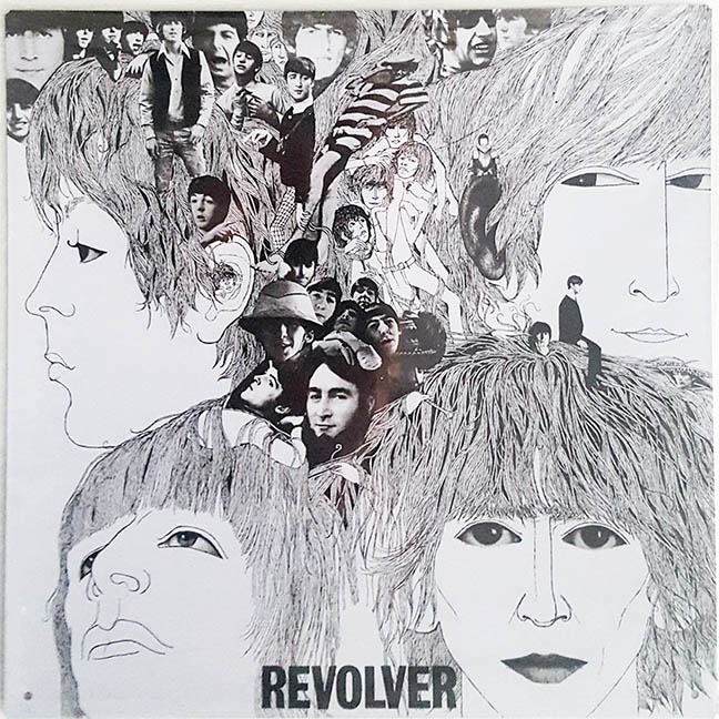 Beatles Revolver Album Cover Wallpaper