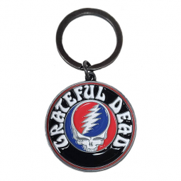 Grateful Dead Steal Your Face Logo Metal Key Chain