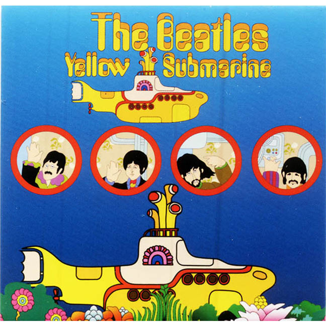 The Beatles Yellow Submarine Portholes Magnet