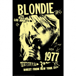 Blondie LA Tour 1977 Poster