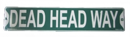 Grateful Dead Dead Head Way Metal Street Sign