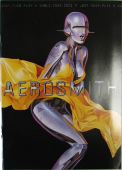 Aerosmith Just Push Play 2001 Tour Book