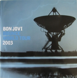 Bon Jovi Blue Cover Bounce 2003 Tour Book