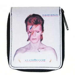 David Bowie Aladdin Sane Zippered Wallet