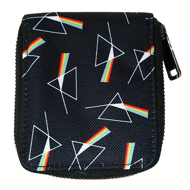 Pink Floyd Dark Side Zippered Wallet