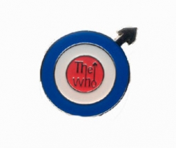 The Who Target Enamel Lapel Pin
