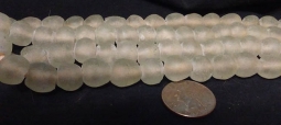 13mm Clear Powder Glass Beads
