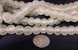 14mm Clear Powder Glass Beads