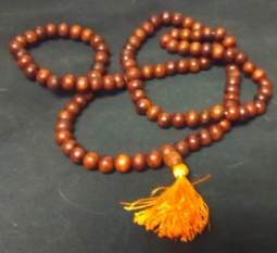 8mm Sheesham Wood Mala Beads
