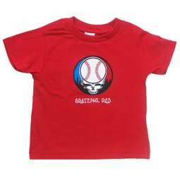 Gratephil Red Toddler Short Sleeve Shirt