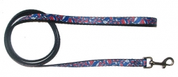 Grateful Dead SYF Stacked RWB .5" Pet Leash