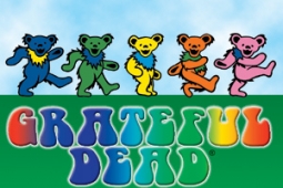 Grateful Dead Dancing Bears Magnet