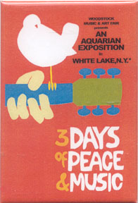 Woodstock Poster Magnet