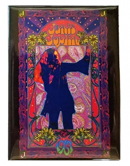 Janis Joplin Masse Poster Magnet