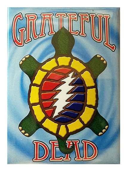 Grateful Dead Bolt Terrapin Magnet