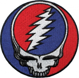 Grateful Dead Jumbo Steal Your Face Patch