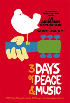 Woodstock Poster Bumper Sticker