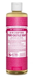 Dr. Bronner's Rose 16 Oz. Liquid Soap
