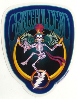 Grateful Dead Shiva Crescent Sticker