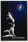 Grateful Dead Wolf Bumper Sticker