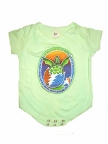 Grateful Dead Hatching Terrapin Lime Romper