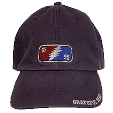 Grateful Dead "65/95 Bolt" Navy Hat