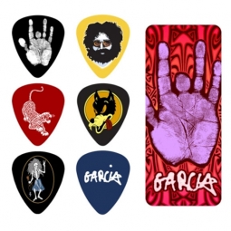 Grateful Dead Jerry Garcia Picks & Tin Set