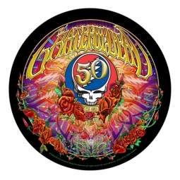 Grateful Dead 50th Anniversary Round Sticker