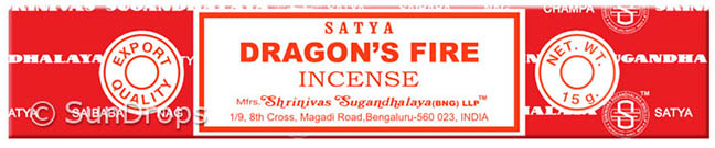 Satya Dragon's Fire Incense