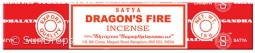 Satya Dragon's Fire Incense