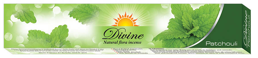 Divine Natural Flora Patchouli Incense