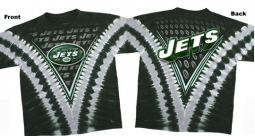New York Jets Logo V Dye Shirt