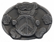 Peace Bear Buckle