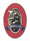 Grateful Dead Crow Enamel Pin