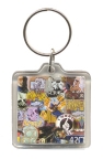 Grateful Dead Collage Key Chain