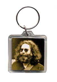 Grateful Dead Jerry Garcia Shades Photo Key Chain
