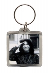 Grateful Dead Jerry Garcia Salute Photo Key Chain