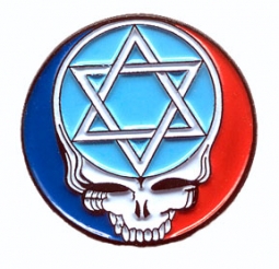 Grateful Dead Jewish Deadhead Pin