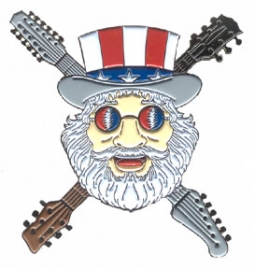 Grateful Dead Uncle Sam Jerry Pin