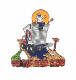 Grateful Dead On The Road Again Pin