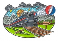 Grateful Dead Northbound Train Pin