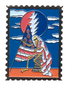 Grateful Dead Give Me Liberty Pin